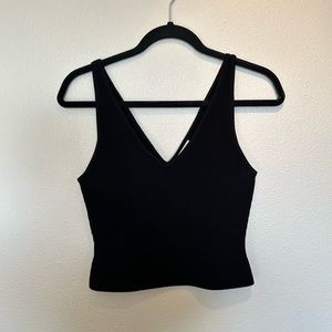 NWOT Babaton V neck Sculpt Knit tank